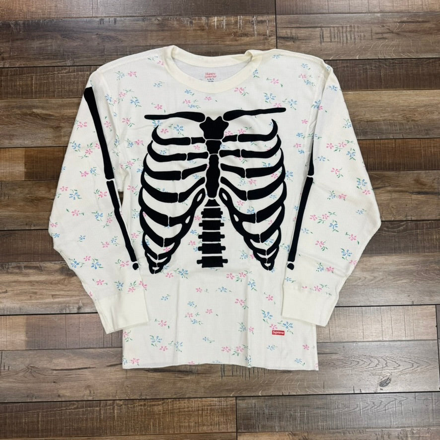 トップス Supreme Hanes Bones Thermal Crew L Supreme x Hanes Bones Thermal Crew Black – blueandcream