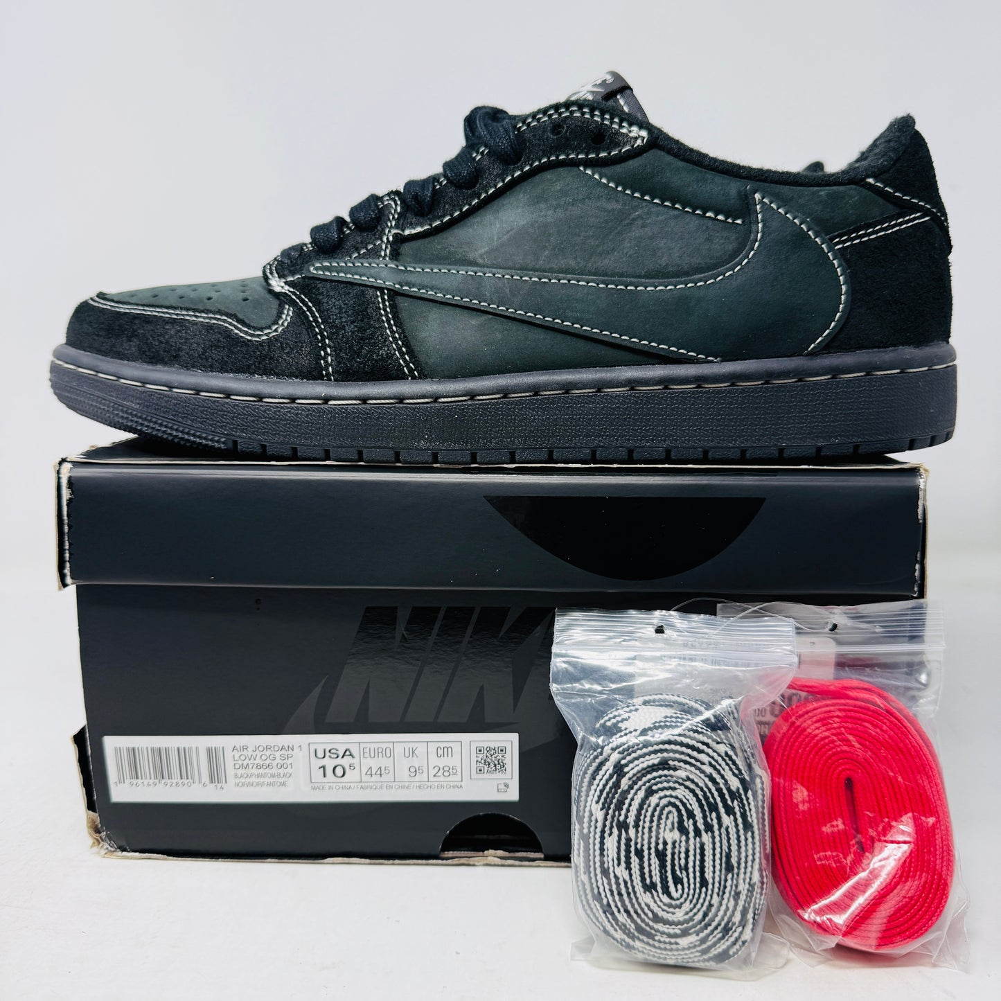 Jordan 1 Retro Low OG SP Travis Scott Black Phantom