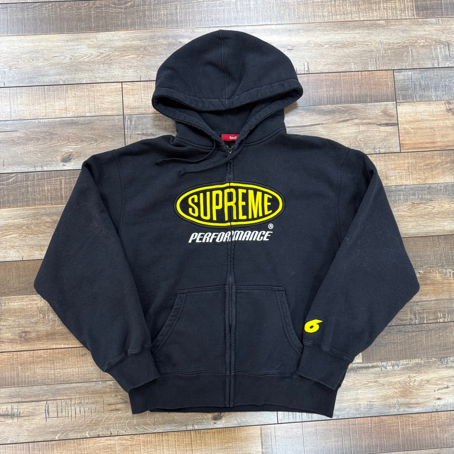 Supreme Performance Zip Up Hooded Sweatshirt Black – Holy Ground Supreme Performance Zip Up Hooded Sweatshirt Black – Holy Ground