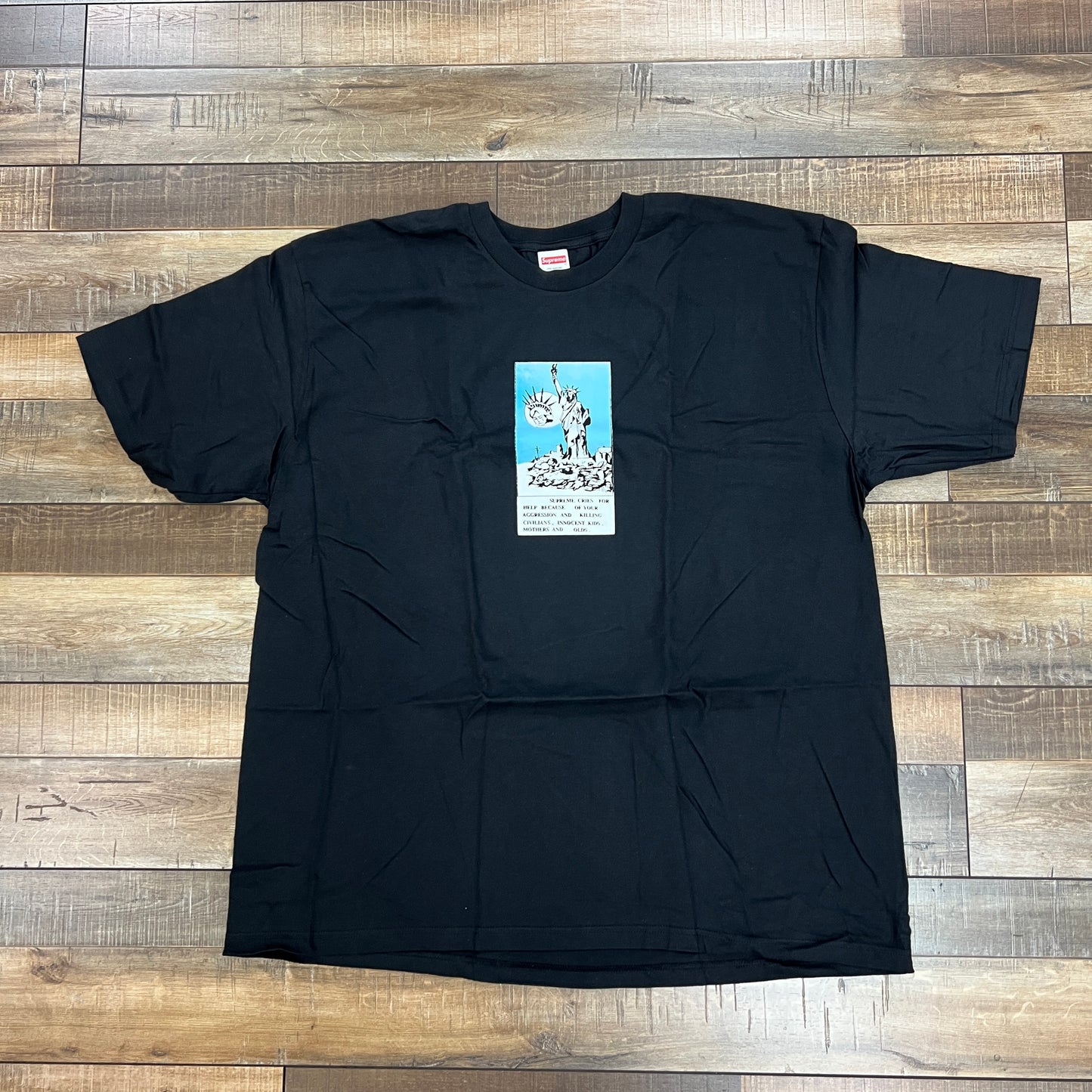 Supreme Liberty Tee Black