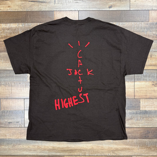 Travis Scott Jordan Cactus Jack Highest T Shirt Brown