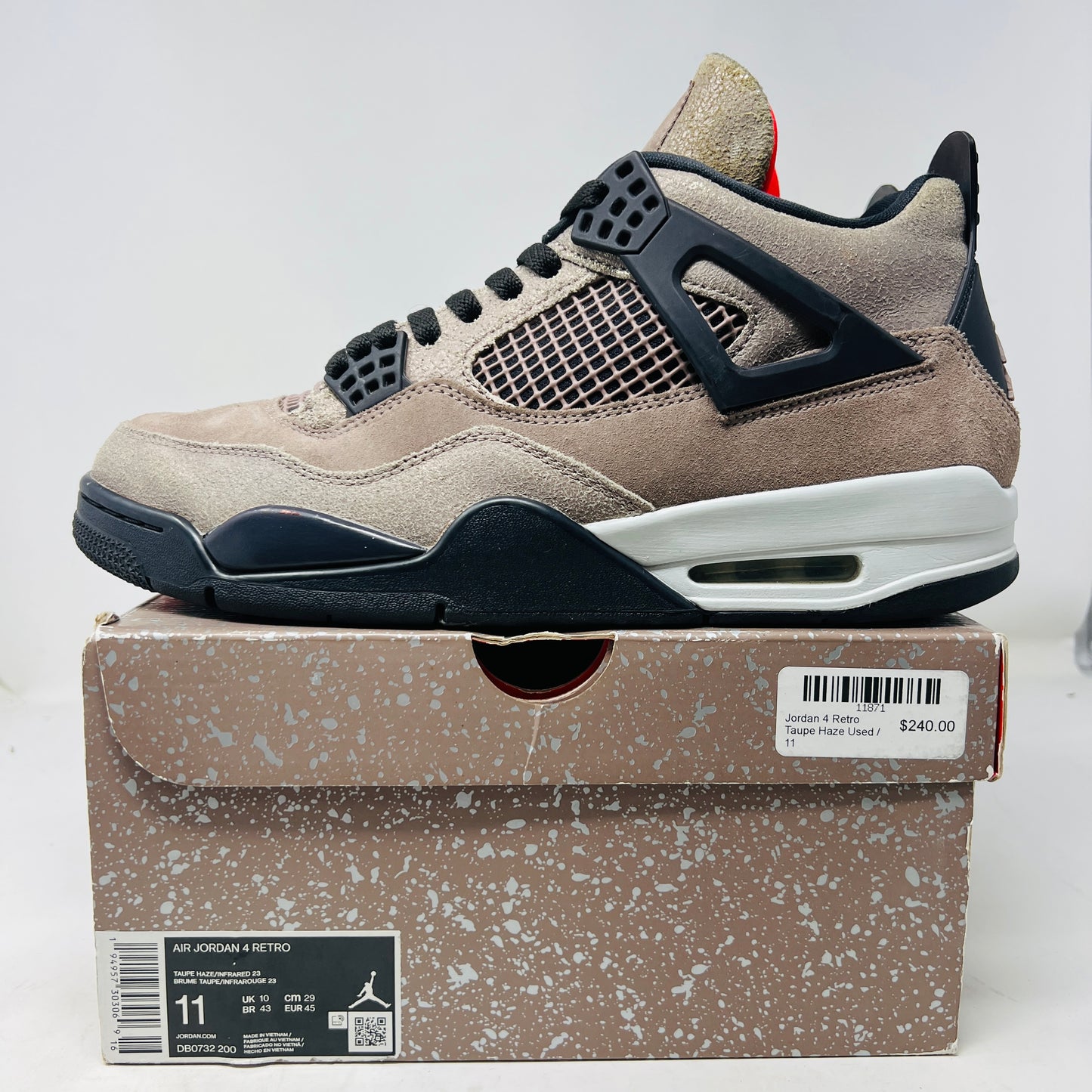 Jordan 4 Retro Taupe Haze