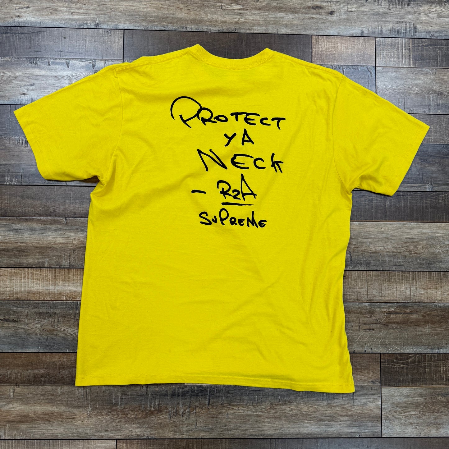 Supreme Wu-Tang Clan RZA Tee Yellow