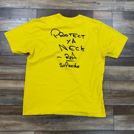 Supreme Wu-Tang Clan RZA Tee Yellow