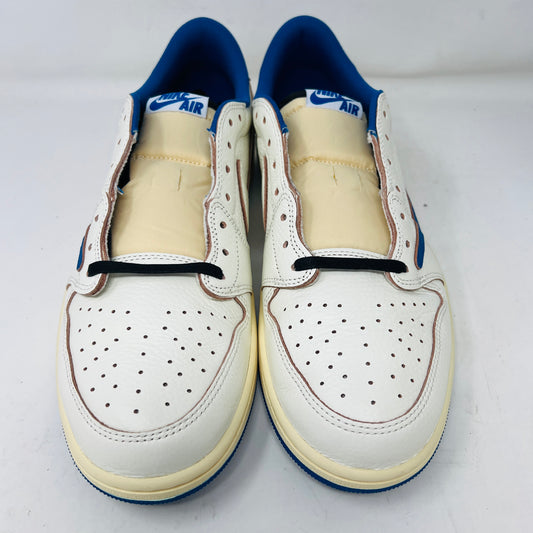 Jordan 1 Retro Low OG SP Fragment x Travis Scott Sail Military Blue