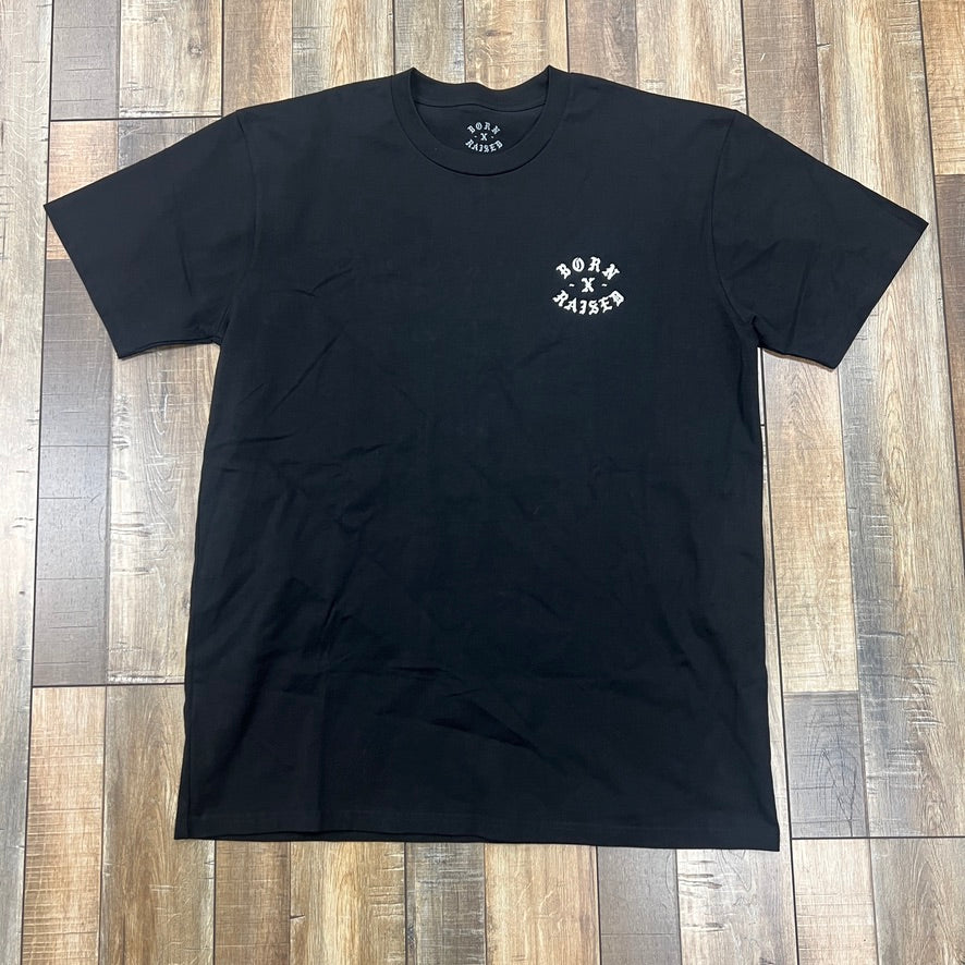 Born X Raised グラフィックTシャツ 黒 Born X Raised Heaven Knows T-shirt Black – Holy Ground