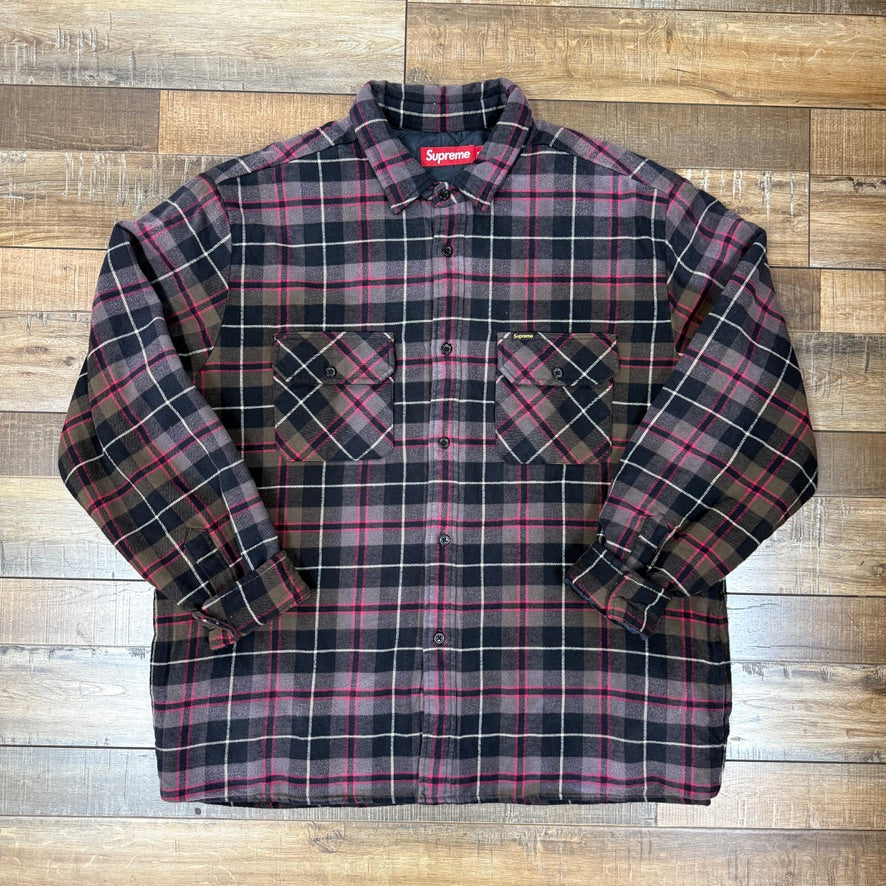 Supreme Quilted Button Up Flannel