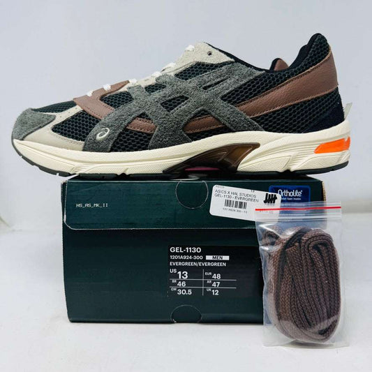 ASICS Gel-1130 MK-II HAL Studio Forest sneakers with box and extra laces.
