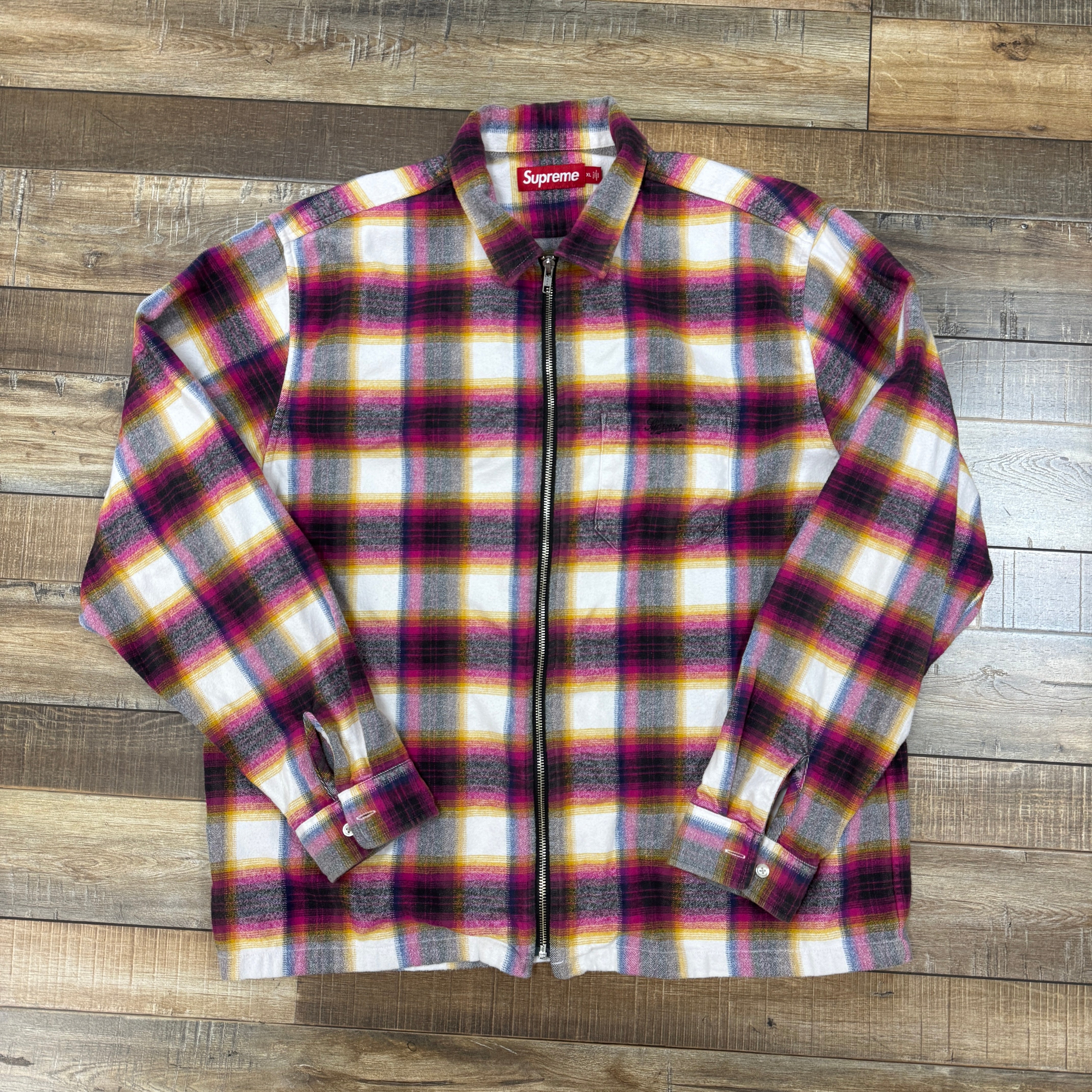 トップス Supreme Shadow Plaid Fleece Shirt L Shadow Plaid Fleece Shirt - fall/winter 2020 - Supreme