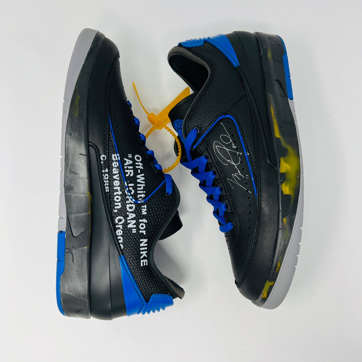 Jordan 2 Retro Low SP Off-White Black Blue