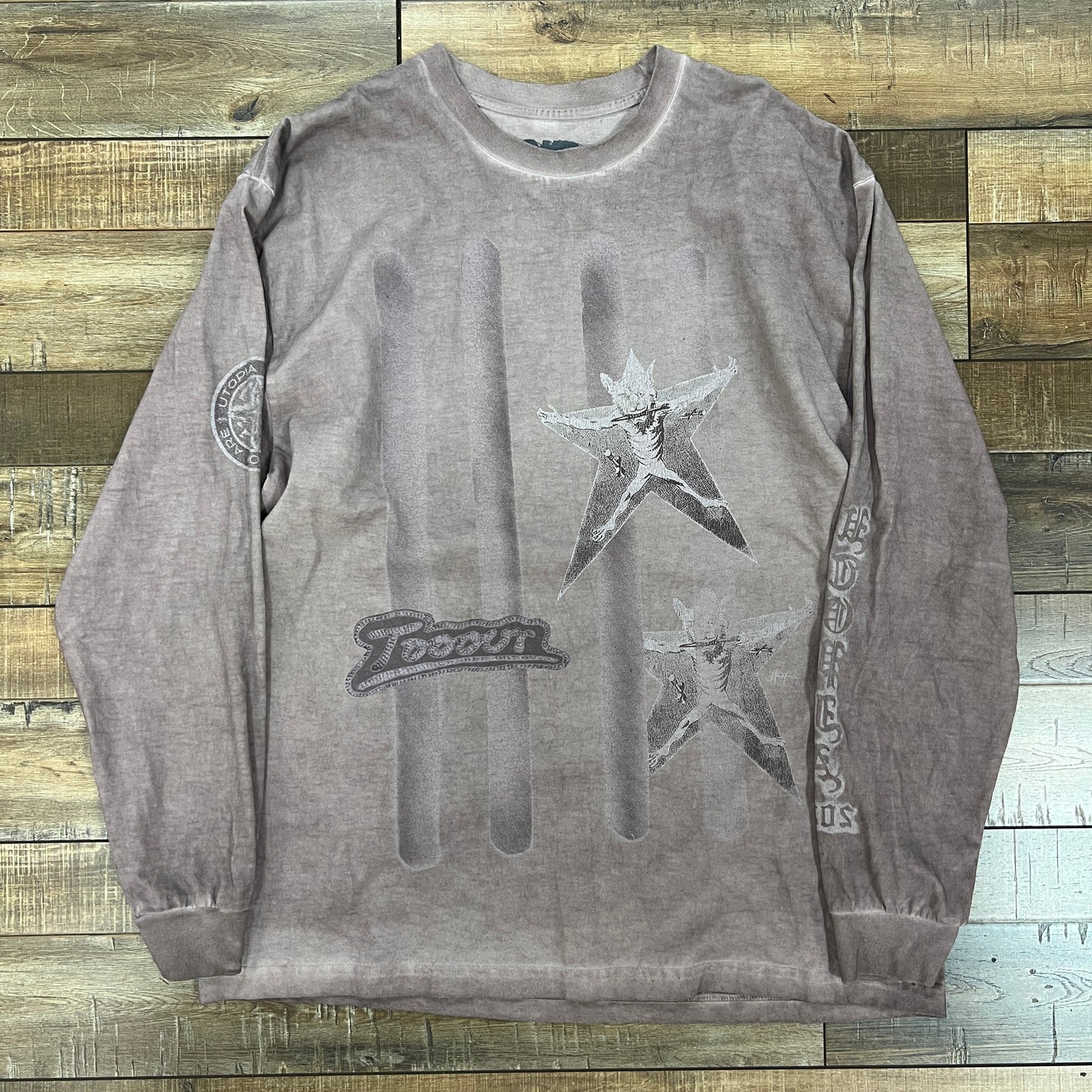 Travis Scott Utopia Circus Maximus long sleeve tour tee