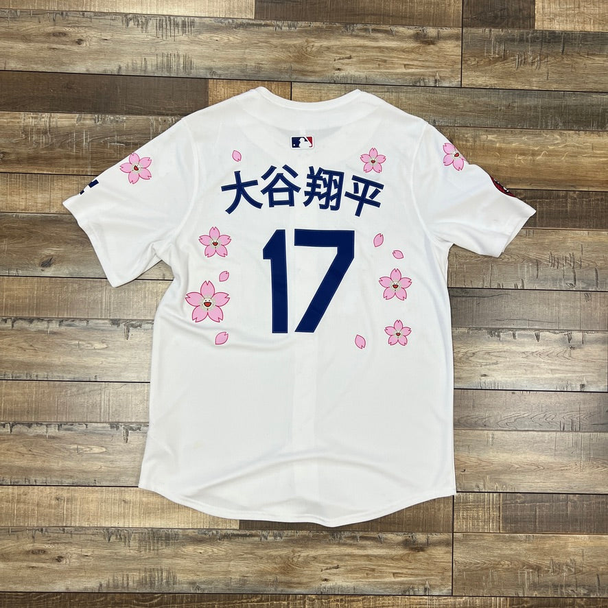 Nike x Takashi Murakami x MLB World Tour Tokyo Series 2025 Dodgers Ohtani Kanji Jersey 'White'