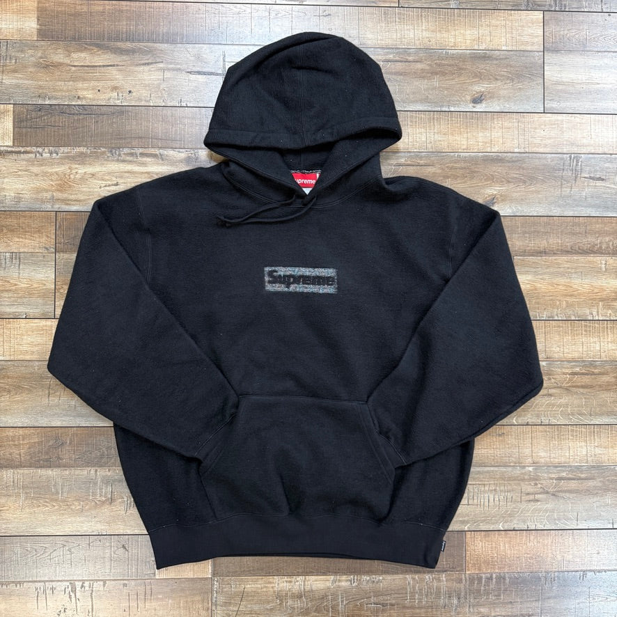 Supreme Inside Out Box Logo Hoodie Black