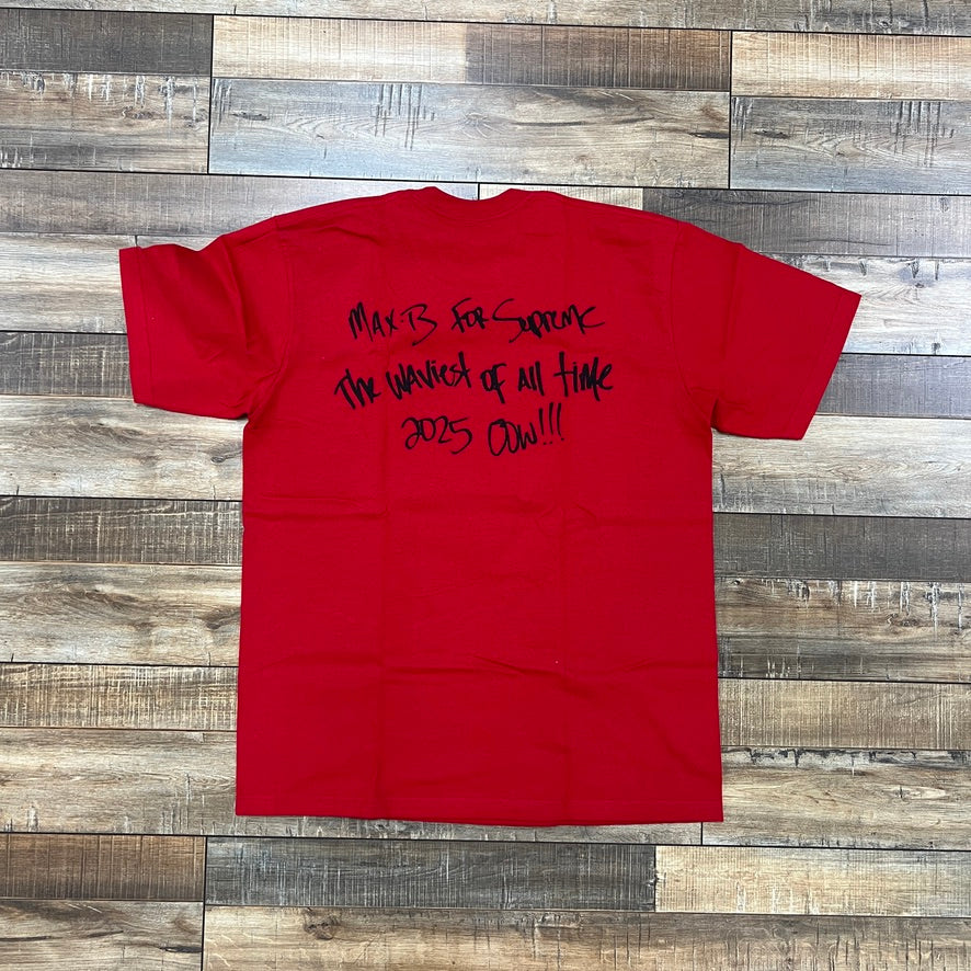 Supreme Max B Tee Red