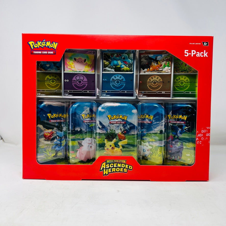 Costco Ascended Heroes Mini Tins 5-Pack
