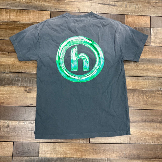 Hidden NY Vintage Chrome Bubble Slate Blue Tee
