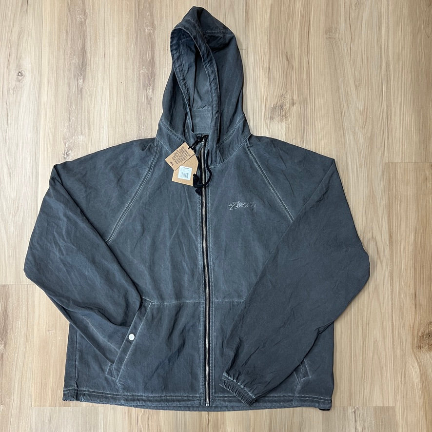 Stussy Beach Shell Garment Dyed Black