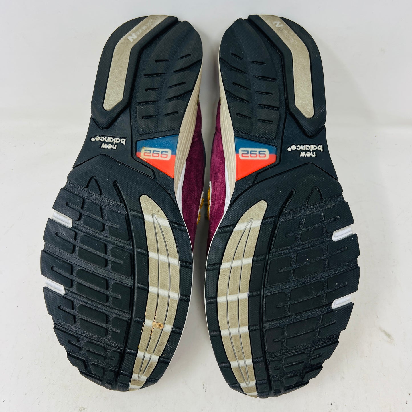 New Balance 992 Burgundy Gold