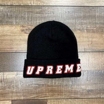 Supreme Felt Logo Beanie 'Black'