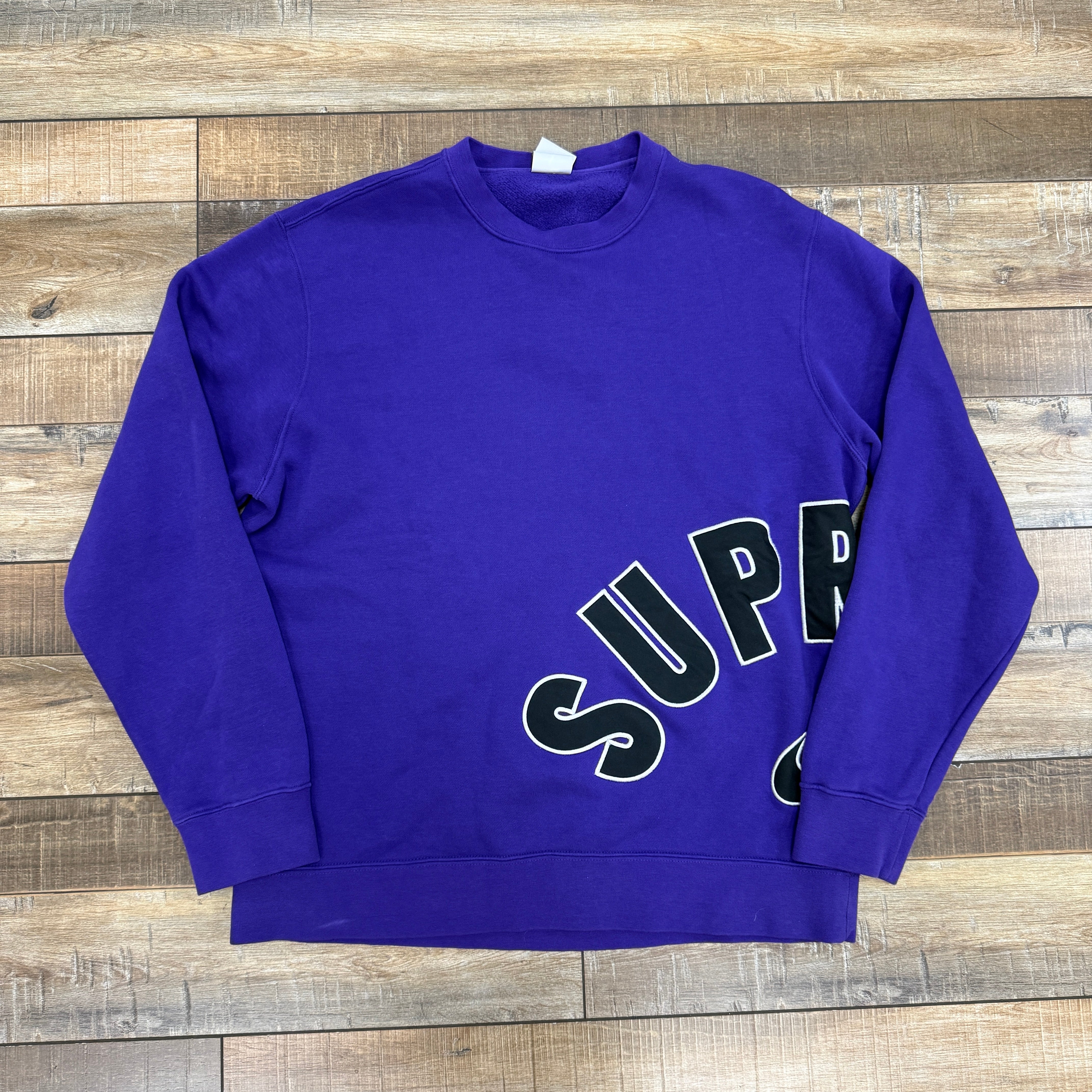 Supreme Nike Arc Crewneck Purple – Holy Ground