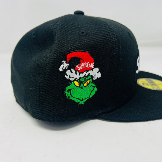 Supreme Grinch Box Logo New Era 59Fifty Fitted Cap Black