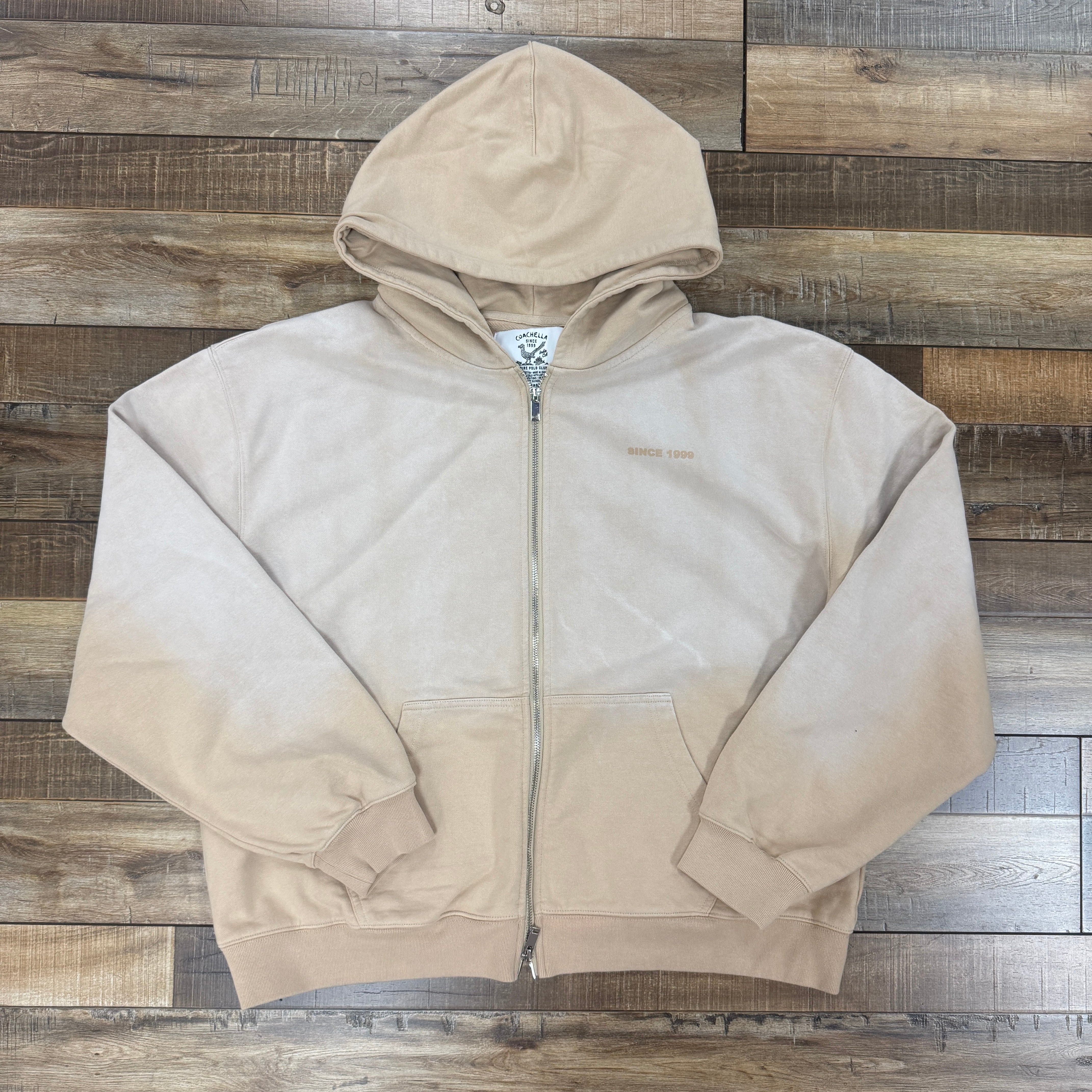 Coachella Desert Sand Washed Zip Hoodie – Holy Ground