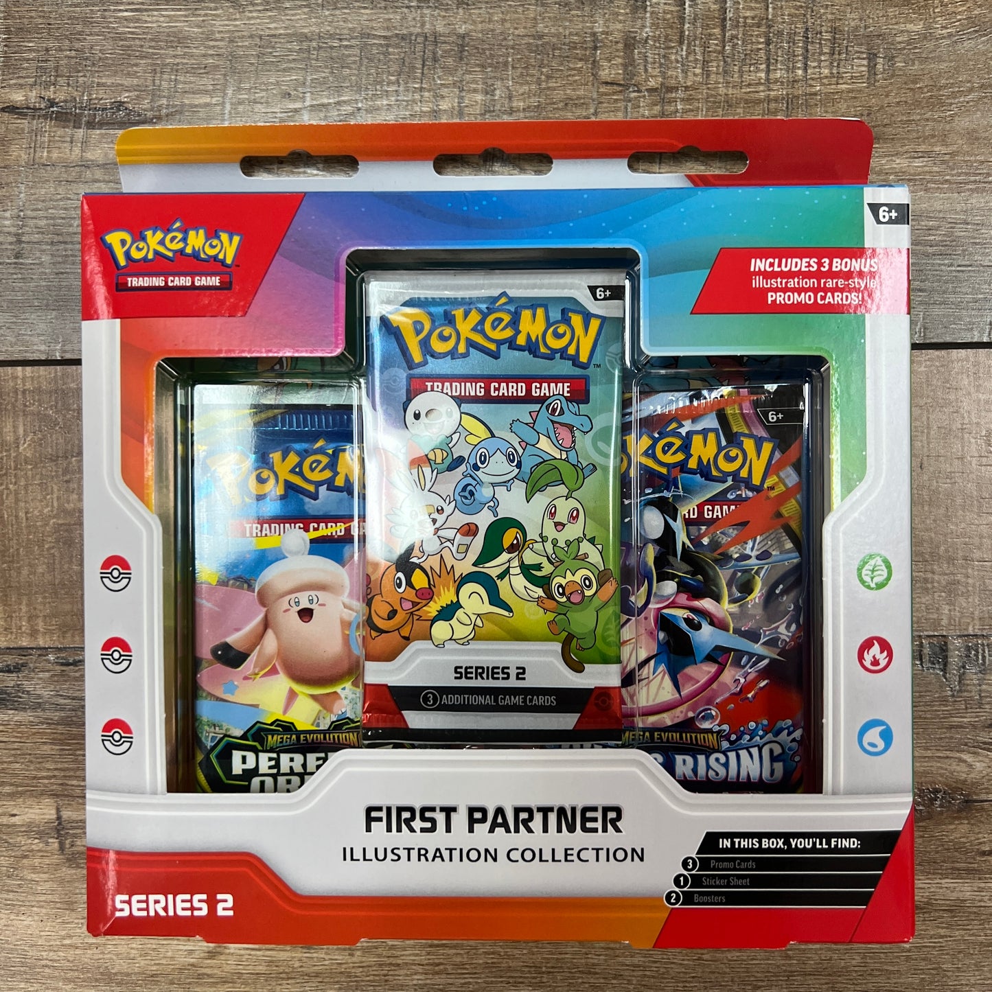 2026 Pokémon Mega Evolution First Partner Illustration Collection Series 2