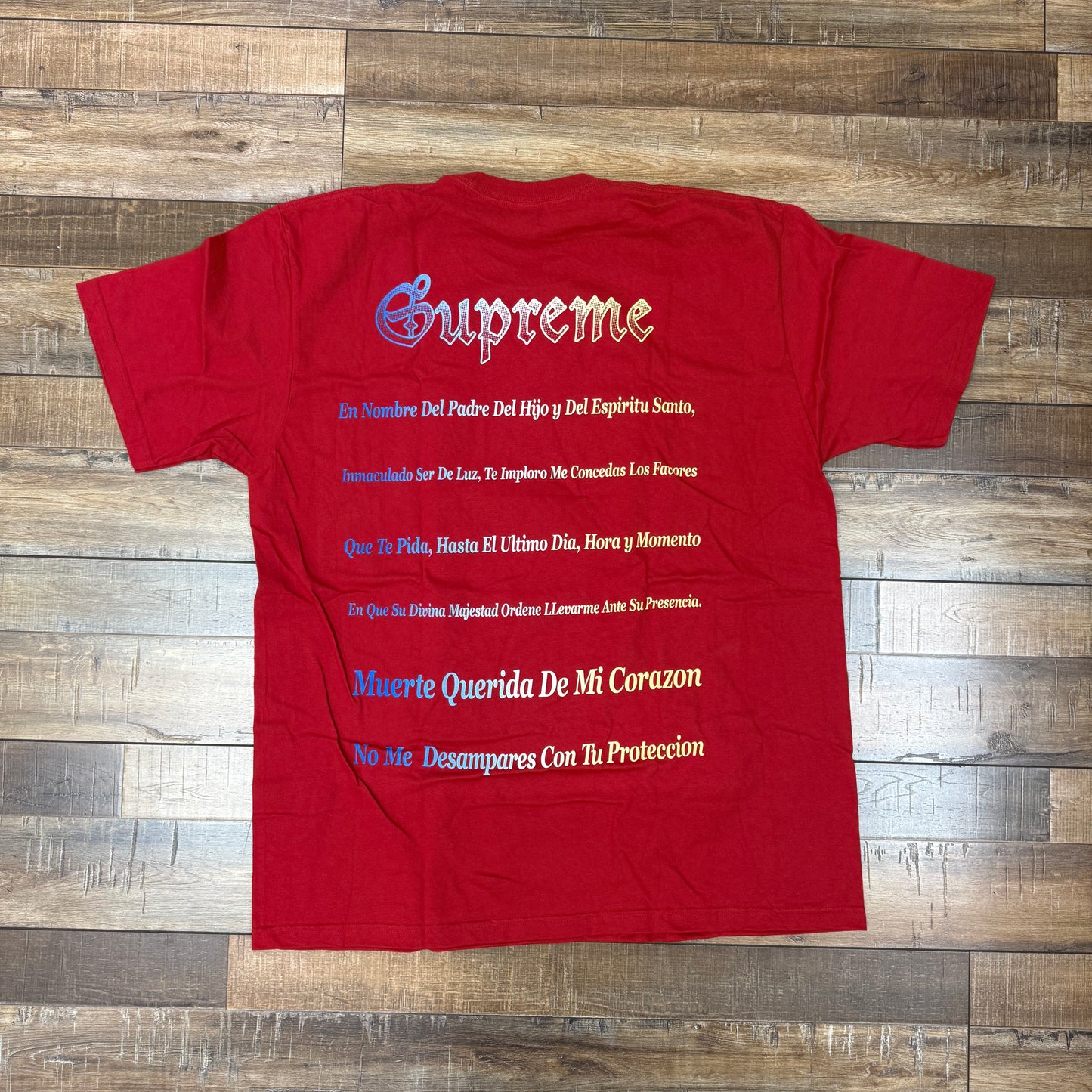 Supreme Grim Reaper Tee Red