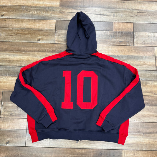 HMDD 'Lisbon Racing 10' Navy Zip Up Hoodie