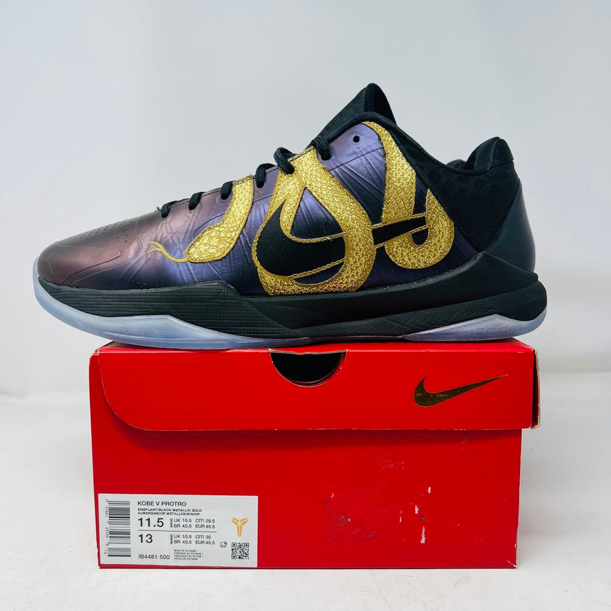 Nike Zoom Kobe 5 Protro “year of the mamba” size 11 new in box Nike Kobe 5 Protro Year of the Mamba Eggplant Mens Size 11.5  main image 4