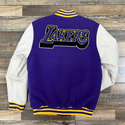 Los Angeles Lakers NBA Basketball Varsity Letterman Jacket