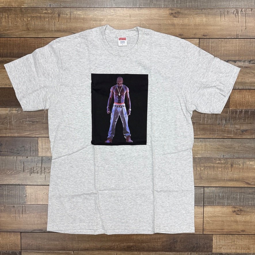 Supreme Tupac Hologram Tee Ash Grey