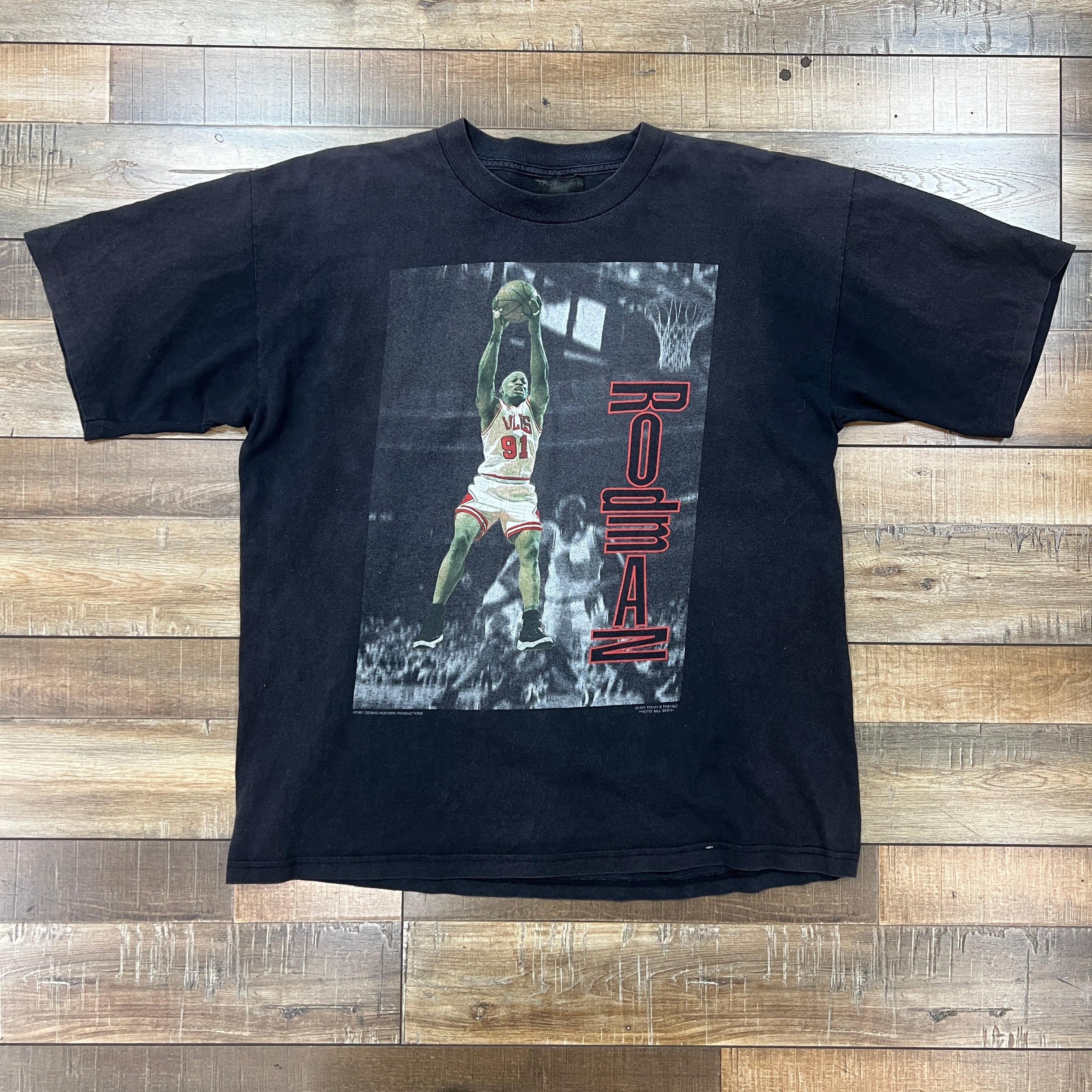 Today's Trendz ロッドマン 1997 Todays Trendz Dennis Rodman Tee – Holy Ground