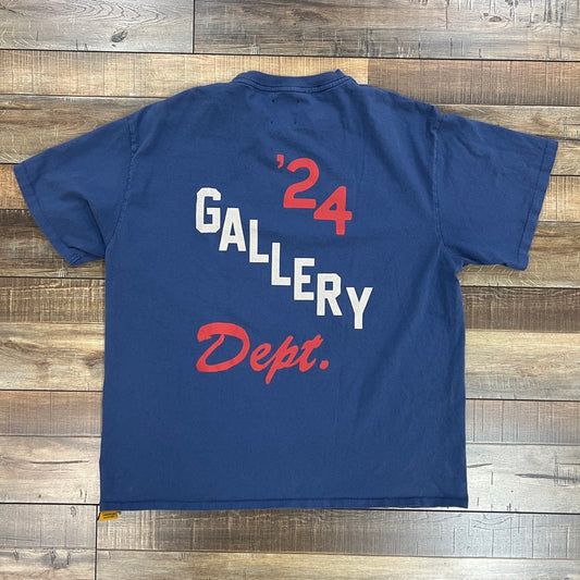 Gallery Dept. Arena Logo Print Cotton Jersey Tee