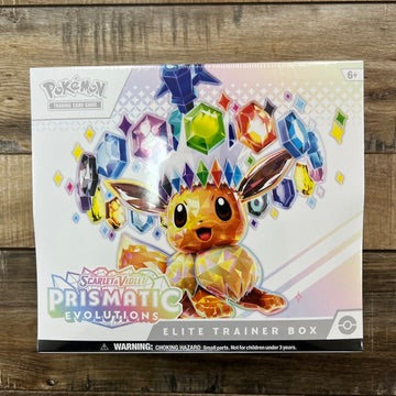 Pokémon Scarlet & Violet Prismatic Evolutions Elite Trainer Box