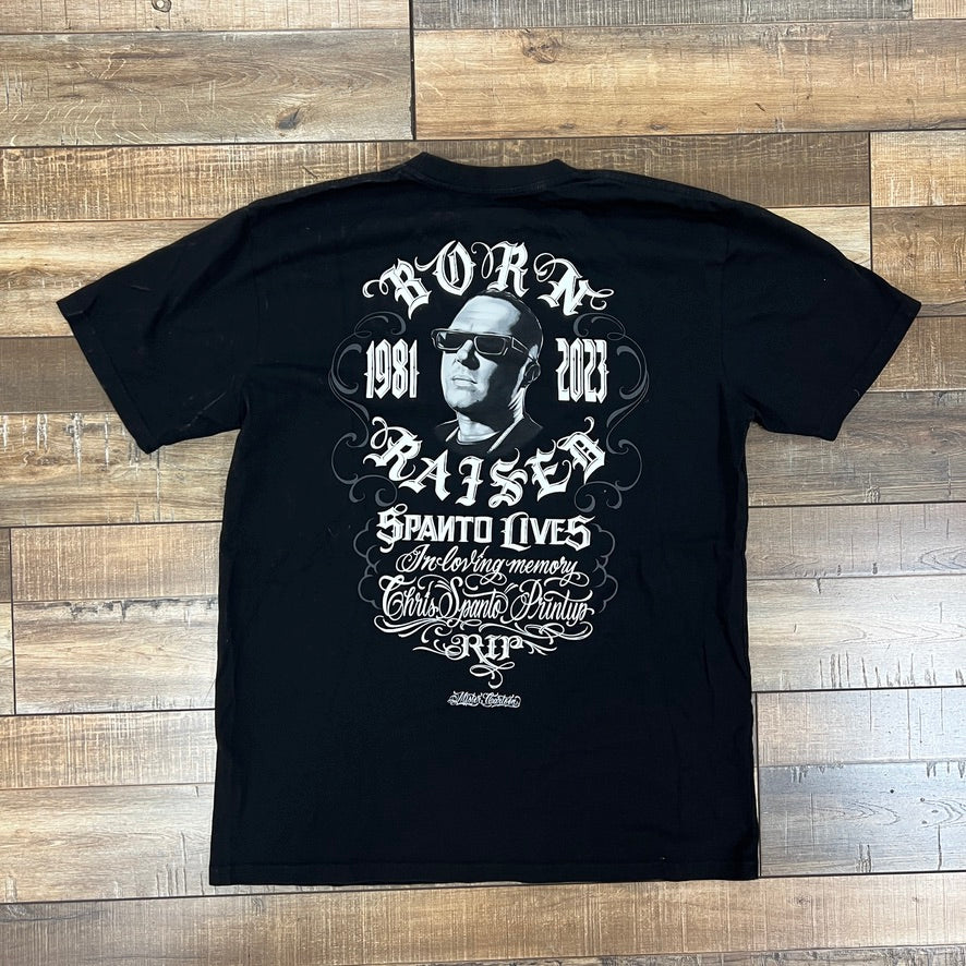Born X Raised x Mister Cartoon “Spanto Lives” T-Shirt