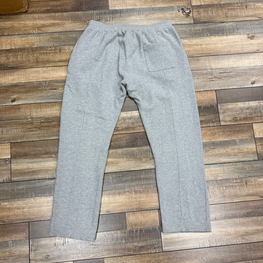 Strawberry Heather Grey Pleated Sweatpant