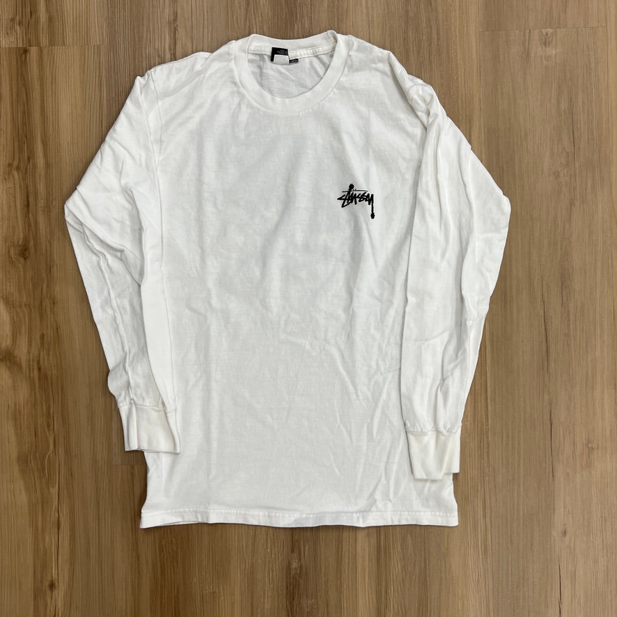 Stüssy Rat Patrol long-sleeve t-shirt White – Holy Ground
