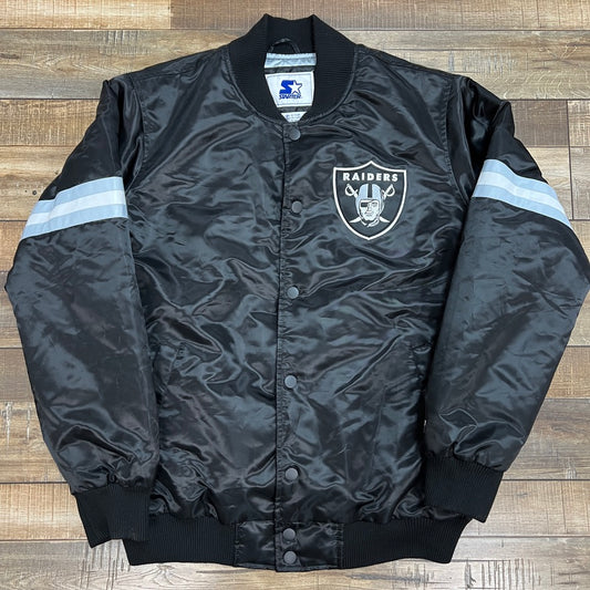 Vintage Starter Raiders Bomber Jacket