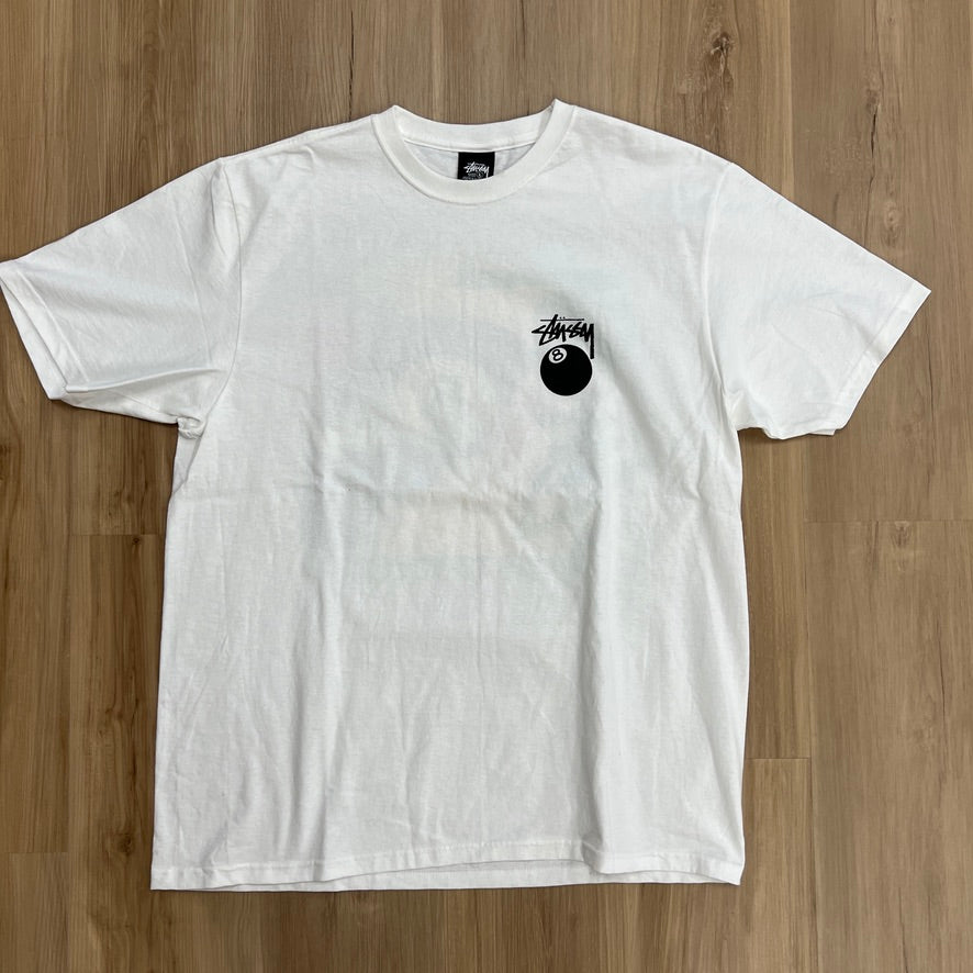 Stüssy Billiards graphic tee White