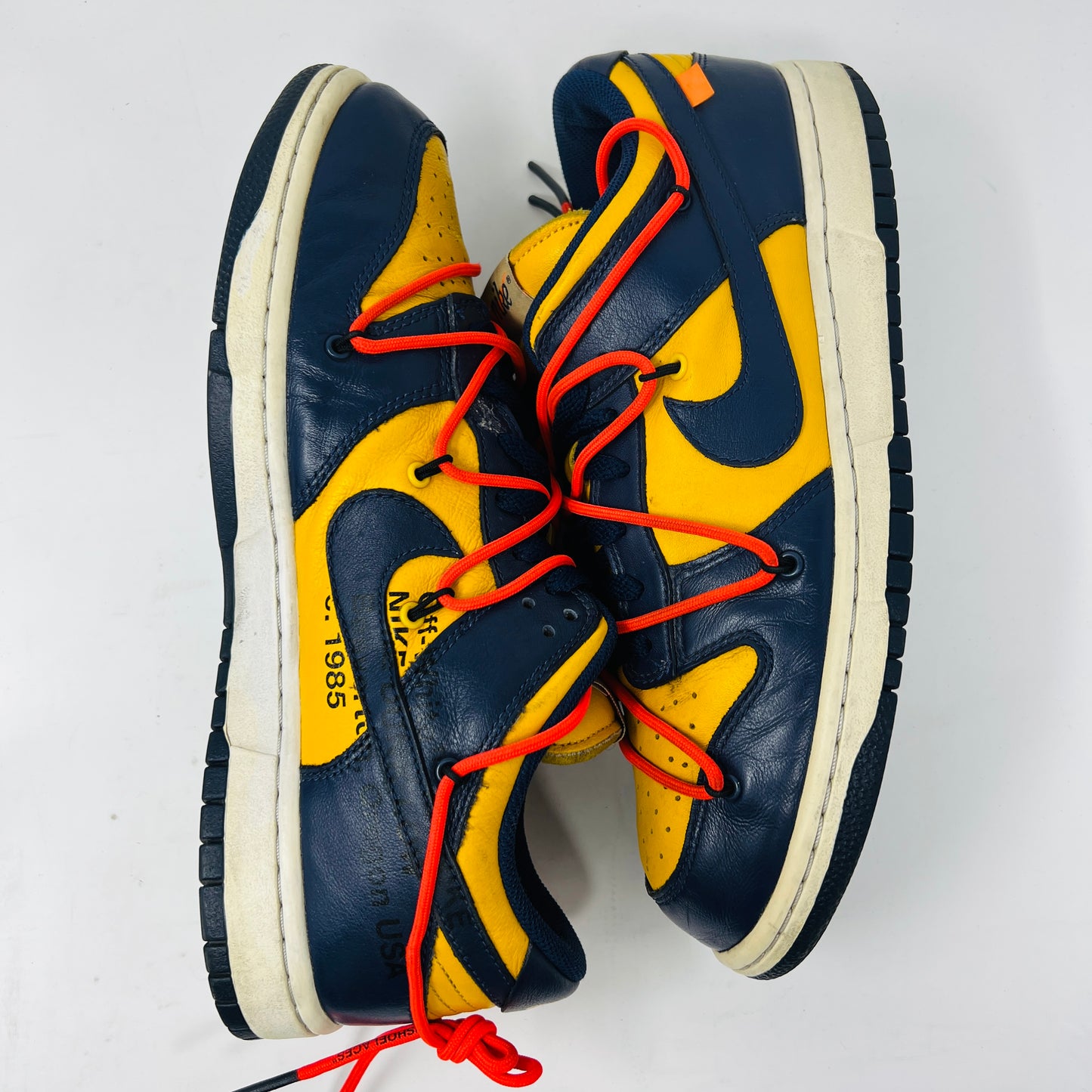 Nike Dunk Low Off-White University Gold