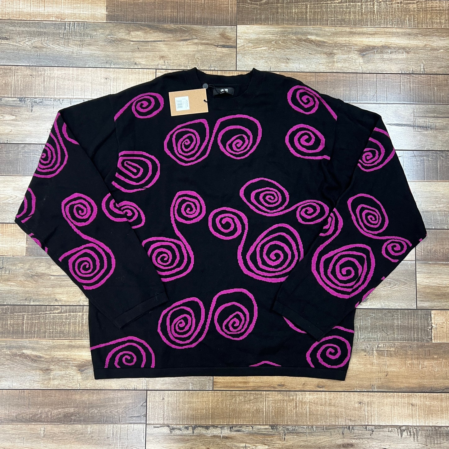 Stussy Hand Drawn S Sweater 'Black'