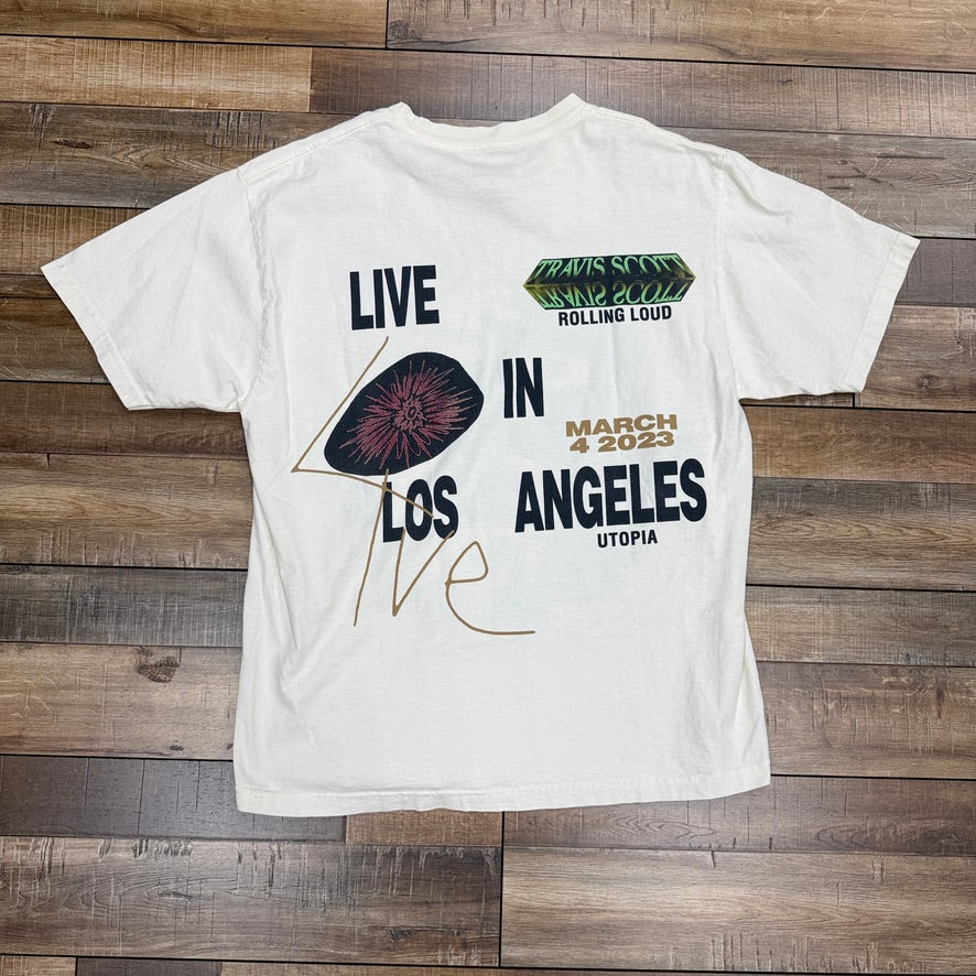 Travis Scott Rolling Loud LA ‘23 New Sights UTOPIA Tee