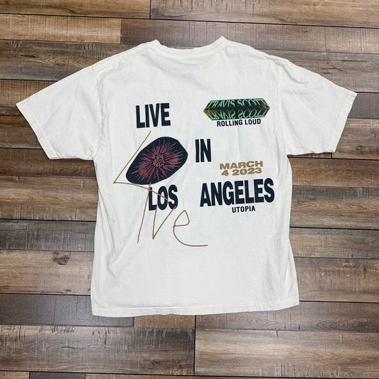 Travis Scott Rolling Loud LA ‘23 New Sights UTOPIA Tee
