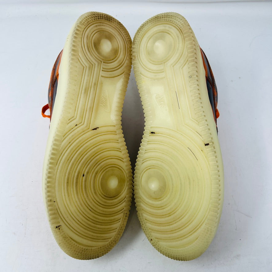 Nike Air Force 1 Low Orange Skeleton Halloween (2020)
