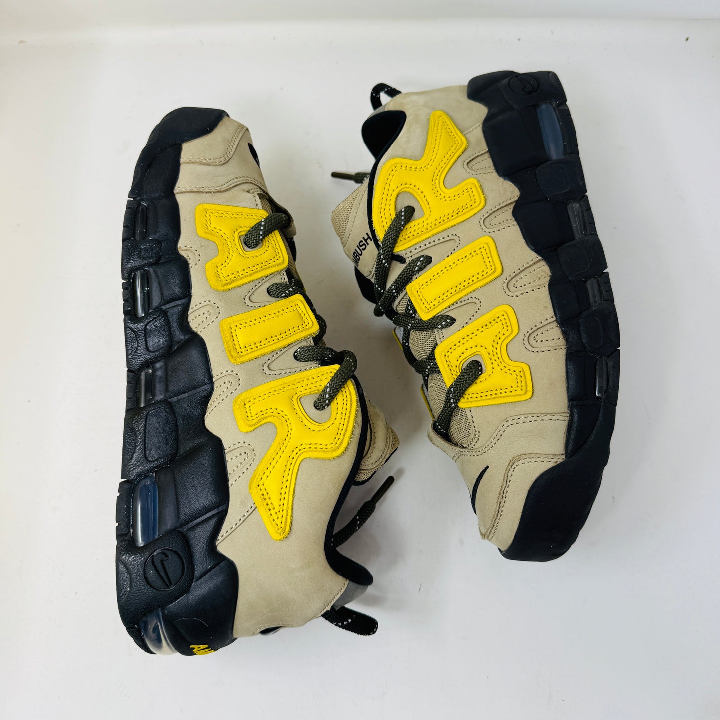 Nike Air More Uptempo Low AMBUSH Vivid Sulfur Limestone