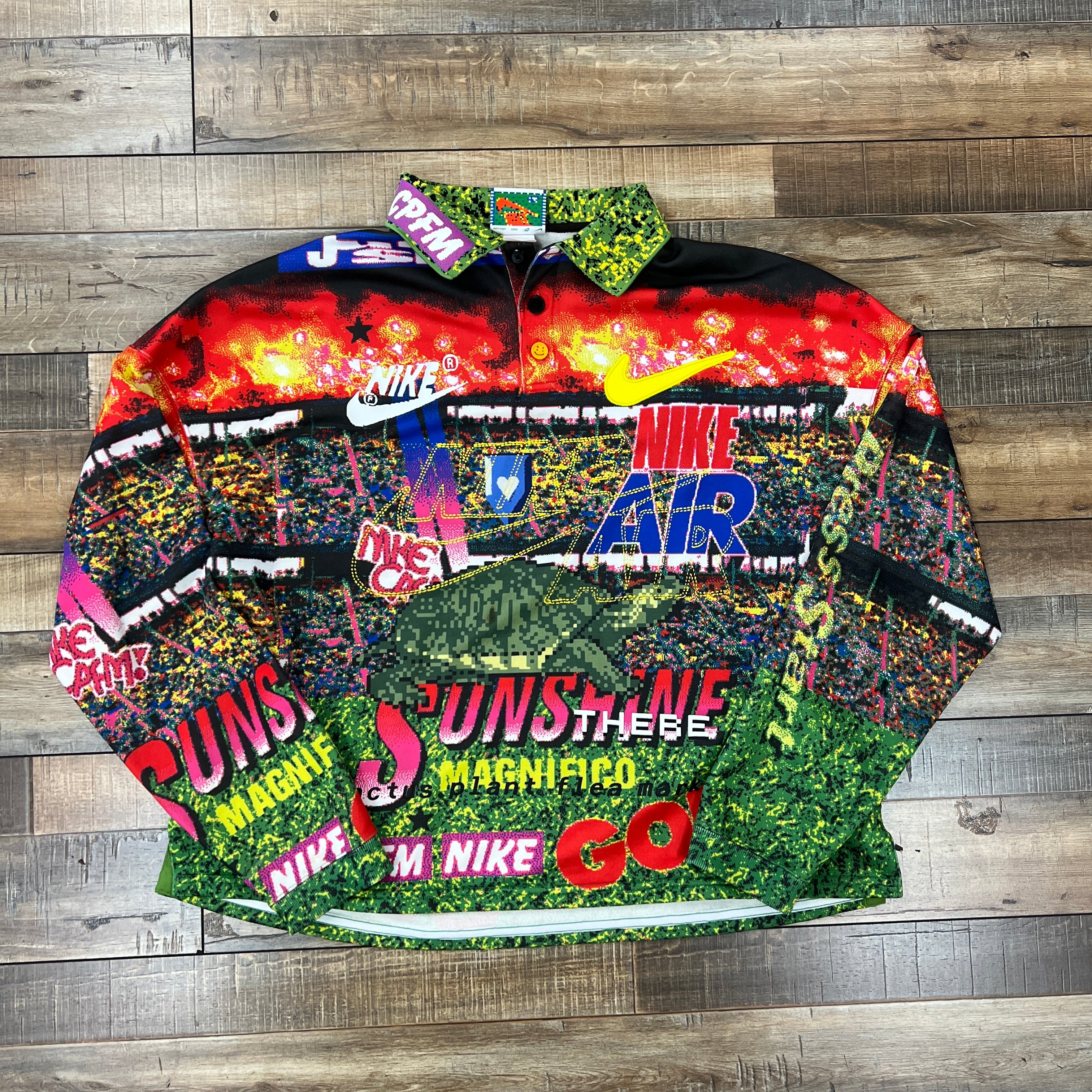 Nike x Cactus Plant Flea Market Long-Sleeve Polo – Holy Ground