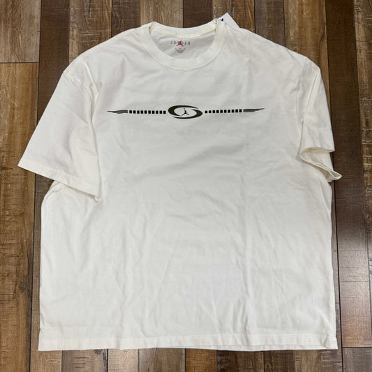 Travis Scott Cactus Jack x Jordan MJ TS Logo Tee Sail, brand new condition.