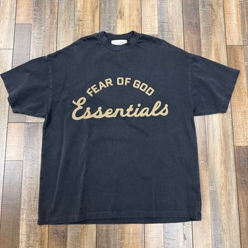 Fear of God Essentials Training 90's Short Sleeve Tee Faded Iron Grey