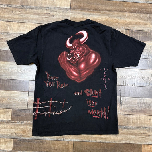 Travis Scott x WWE Know Your Role The Rock Tee